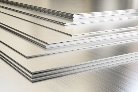 sheets of stainless steel