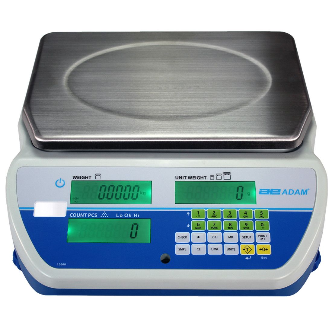 Adam Equipment CPWplus Pillar Display Bench Scale, 6kg Capacity, 2g - View #3