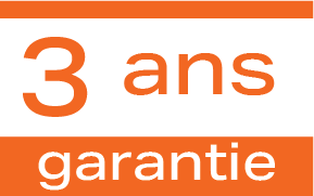 3 ans Garantie
